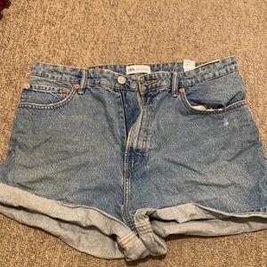 Zara jean shorts